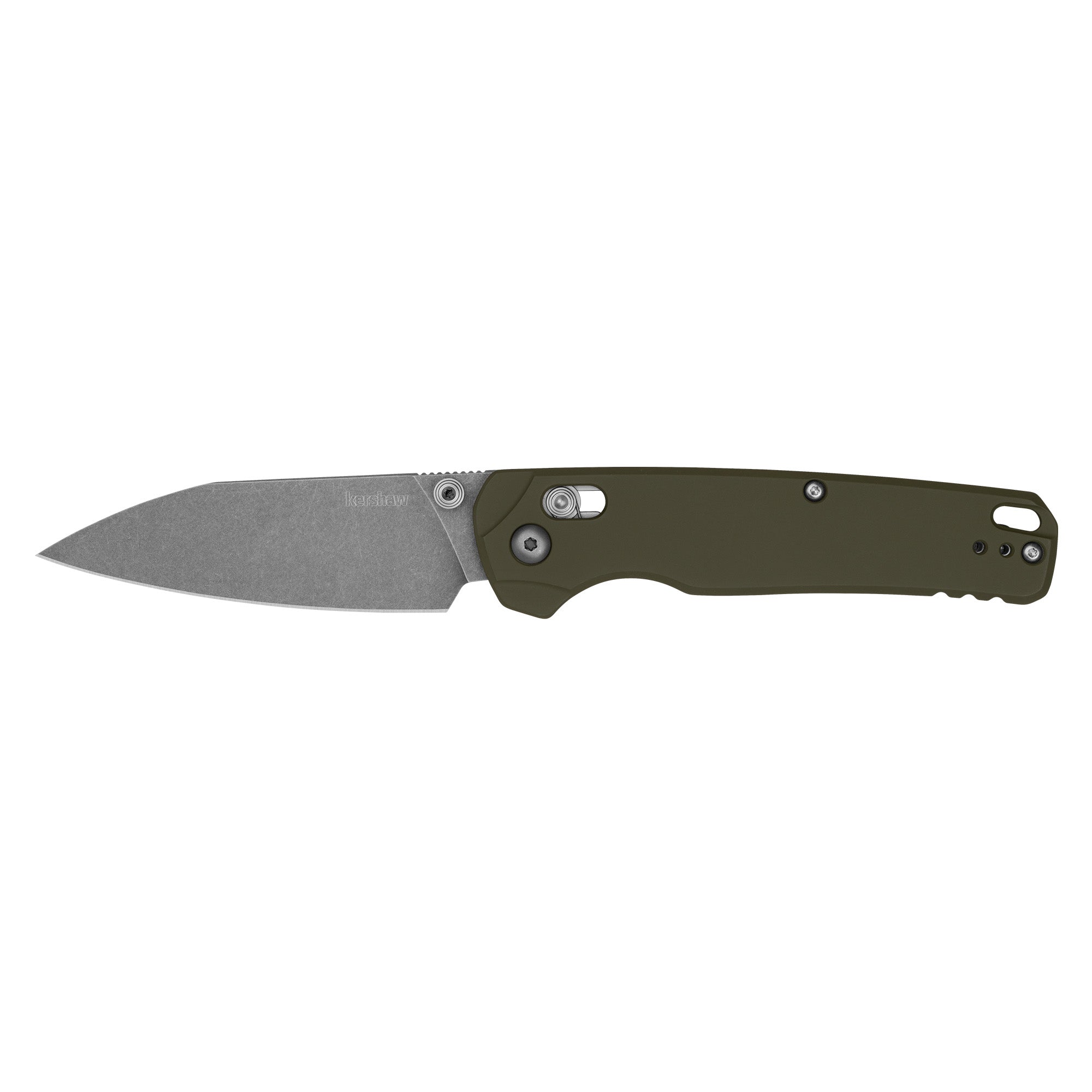 KERSHAW BELAIR XL ALUM 3.4" SLV/ODG — view 1
