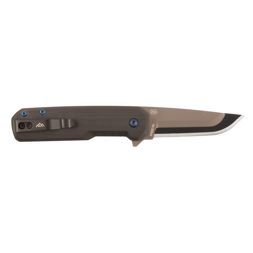 OD EDGE RAZOR VX8 2.5" BLACK G10 BLU — view 1