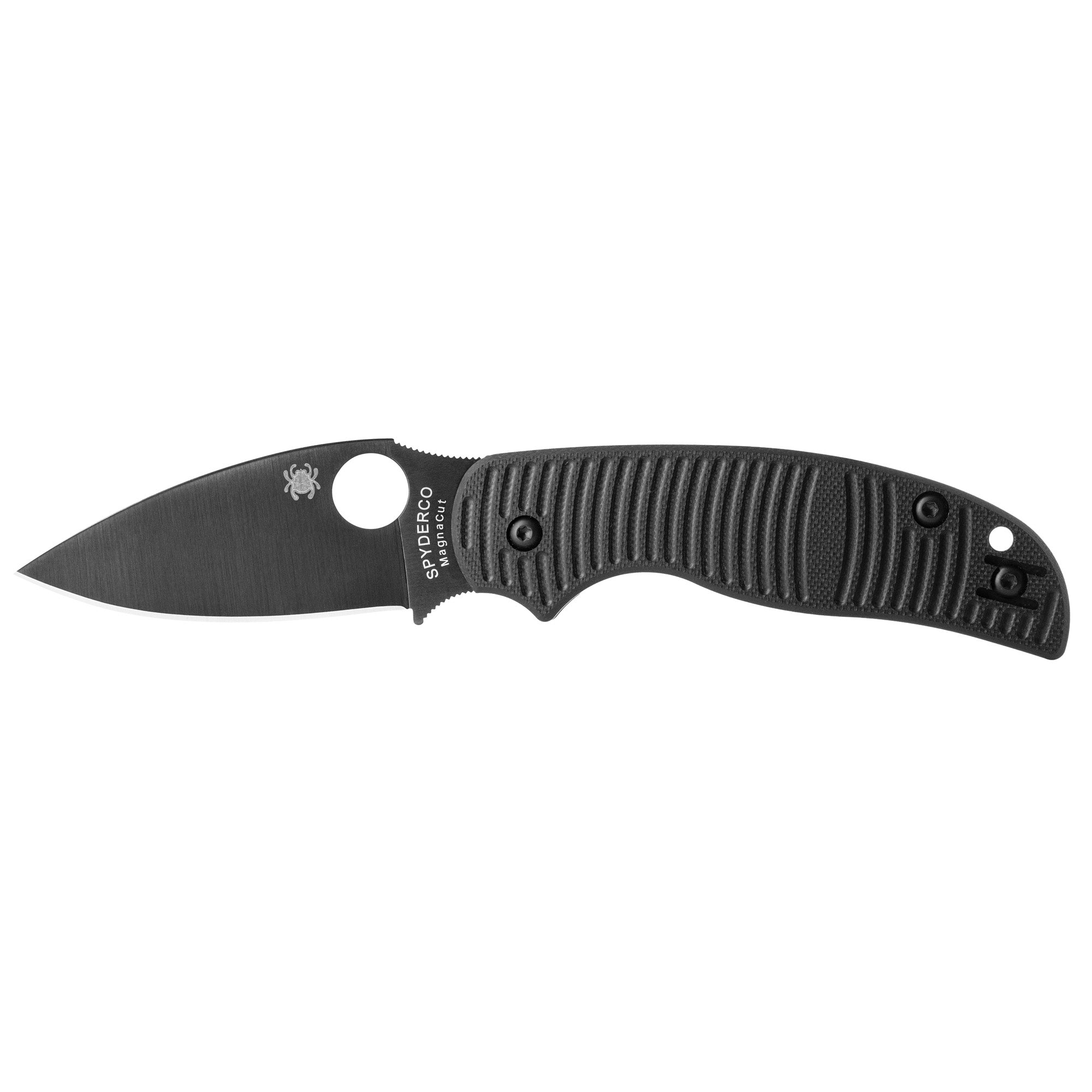 Spyderco Sage 5 Salt — Black TiCN — view 1