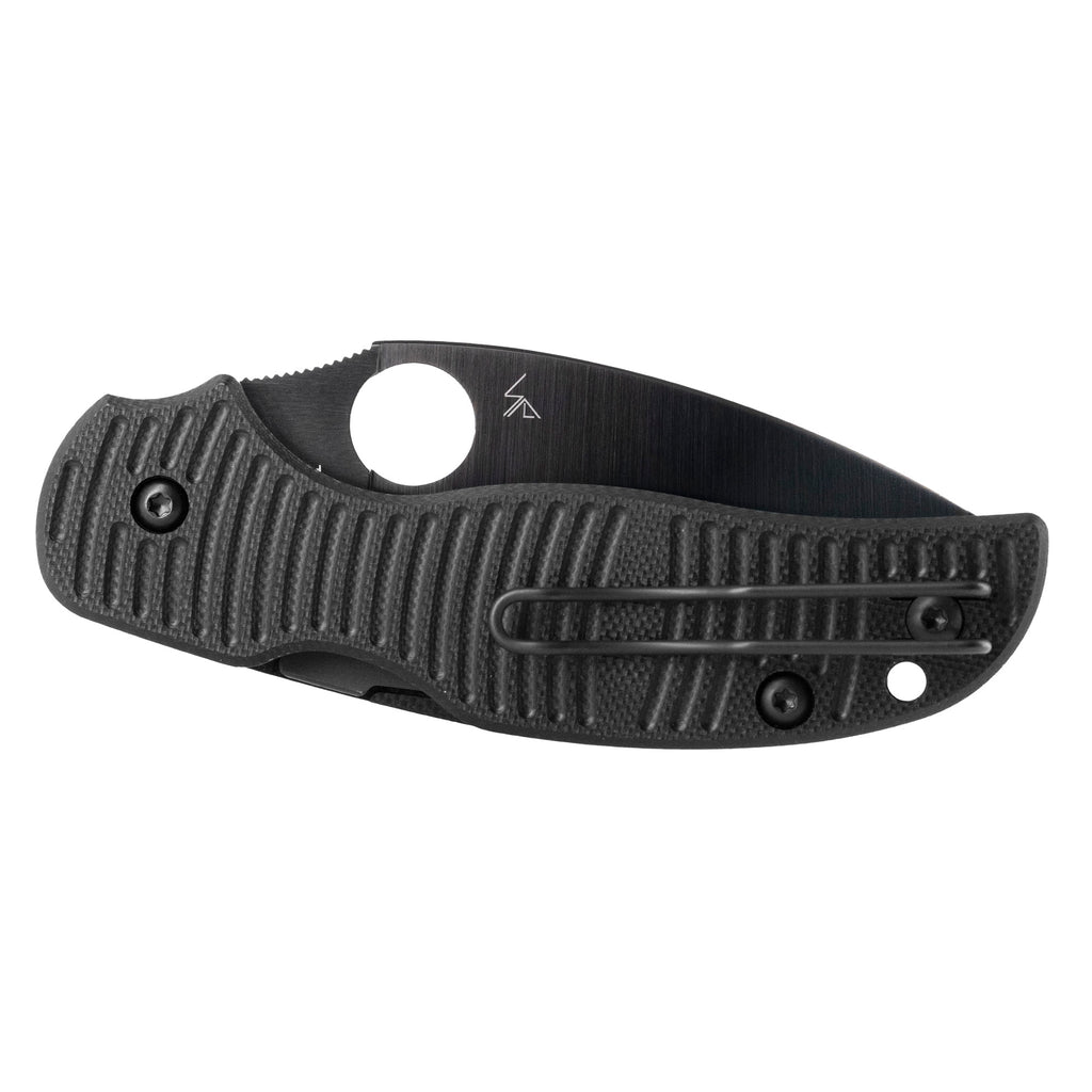 Spyderco Sage 5 Salt — Black TiCN — view 2