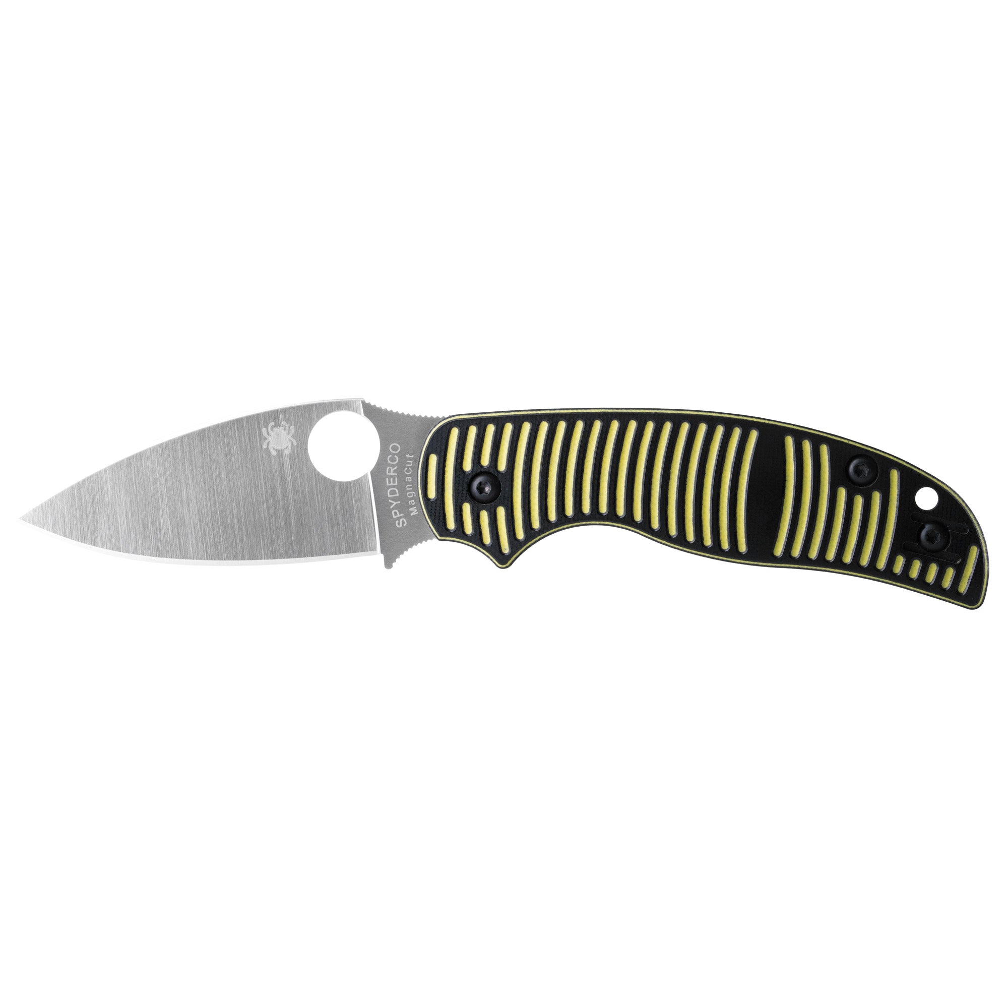Spyderco Sage 5 Salt — Satin / Yellow — view 1