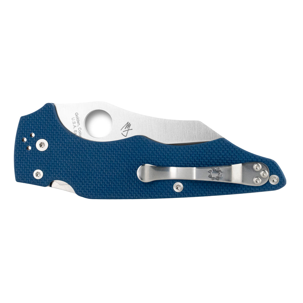 Spyderco YoJumbo Cobalt Blue — view 2
