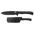 Spyderco Skoli Fixed Blade — Black Oxide — view 1